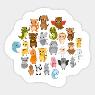 kids animal Sticker